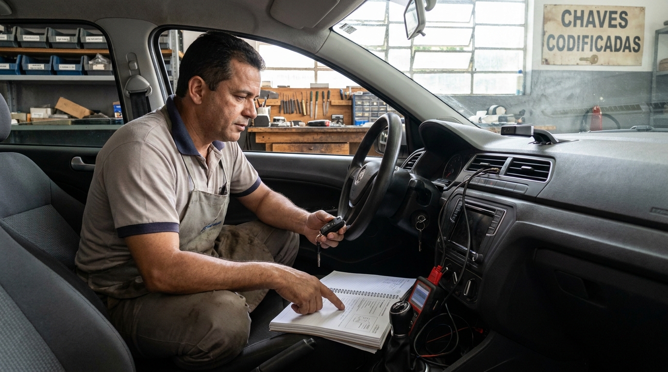 Chave Codificada profissional no Bebedouro, Maceió‑AL