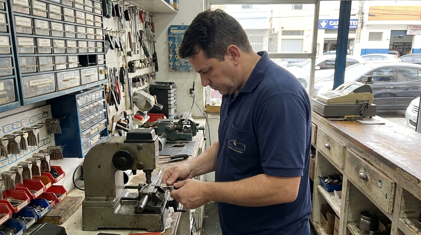 Confecção de Chave Automotiva profissional no Centro, Maceió‑AL