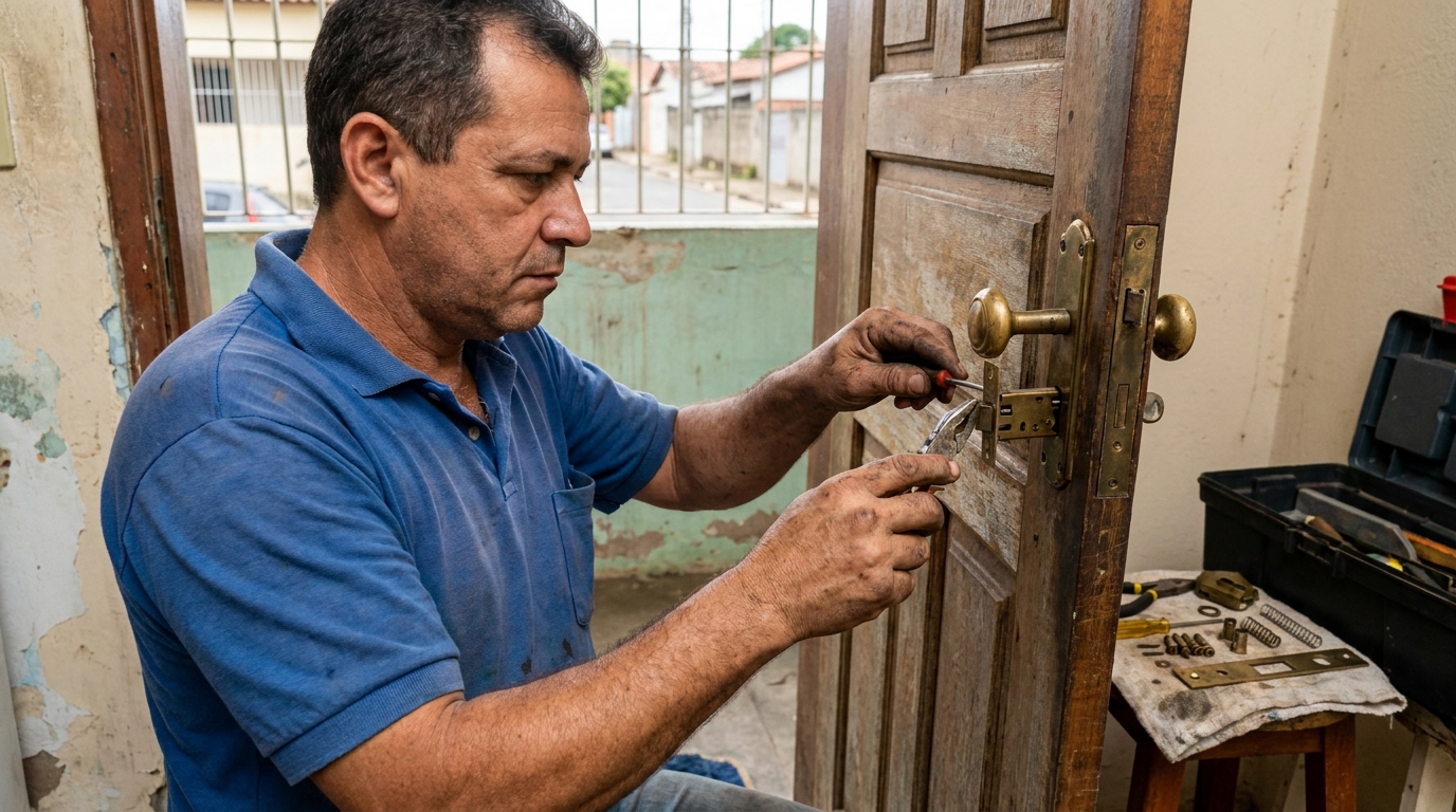 Conserto de Fechadura Residencial perto de mim no Farol, Maceió‑AL